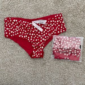 Victoria’s Secret red cheeky panties